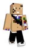 prostitutka Minecraft avatar full body