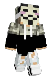 pryox Minecraft avatar full body
