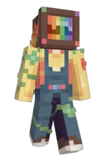 prysmid Minecraft avatar full body