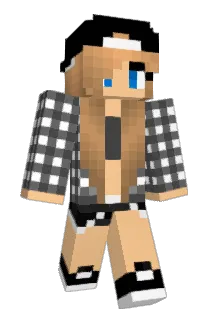 psychokatt Minecraft avatar full body