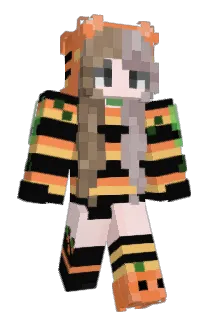 pucca2 Minecraft avatar full body