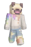 puggley Minecraft avatar full body