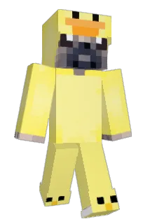 puggothicc Minecraft avatar full body
