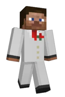 pulseing Minecraft avatar full body