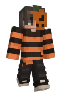 pumpk2n Minecraft avatar full body