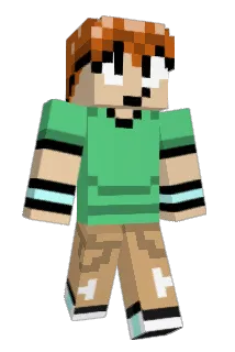 punkking Minecraft avatar full body