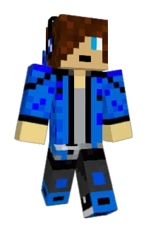 punktstrich Minecraft avatar full body
