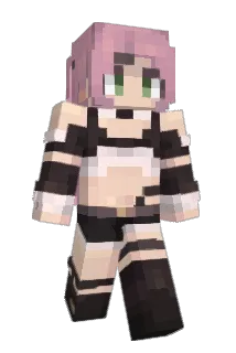punkythepants Minecraft avatar full body
