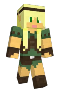 pupsiali Minecraft avatar full body