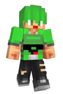 pupu_TV Minecraft avatar full body