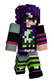 purbleplanet Minecraft avatar full body