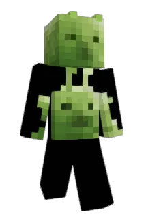 purfin Minecraft avatar full body