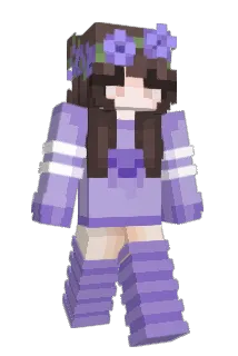 purple_flowerz Minecraft avatar full body