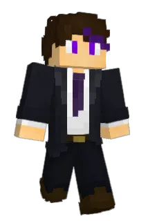 purple_nickname Minecraft avatar full body