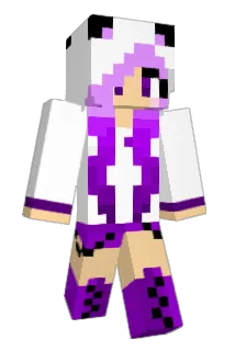 purple_panda_20 Minecraft avatar full body