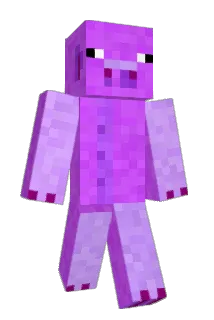 purple_pig Minecraft avatar full body