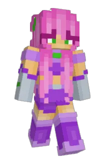 purplecocopops Minecraft avatar full body