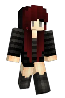purplefundip Minecraft avatar full body