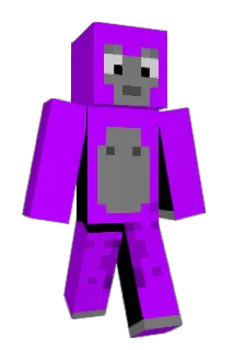 purplegorilla Minecraft avatar full body