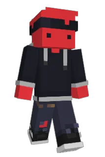 purplelet Minecraft avatar full body