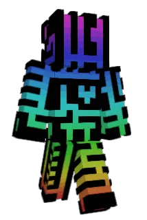 purplian Minecraft avatar full body