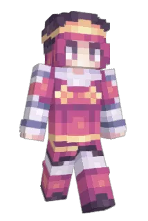 purvanilla Minecraft avatar full body
