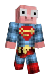 pushot Minecraft avatar full body