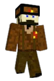 pweasel Minecraft avatar full body