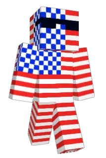 pxlluted Minecraft avatar full body