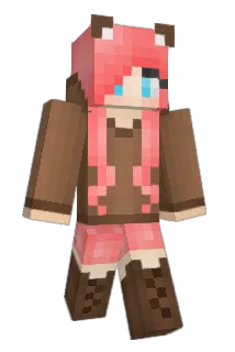 pyon_face Minecraft avatar full body