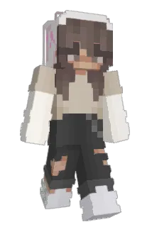 qHottey Minecraft avatar full body