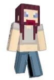 qeverly Minecraft avatar full body