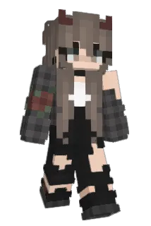 qixve Minecraft avatar full body