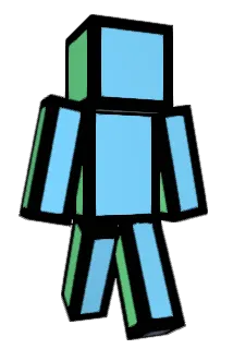 qjiao Minecraft avatar full body