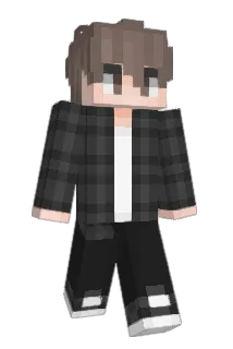 qodFox Minecraft avatar full body