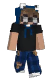 qrisii Minecraft avatar full body