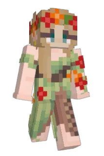 quackLaura Minecraft avatar full body