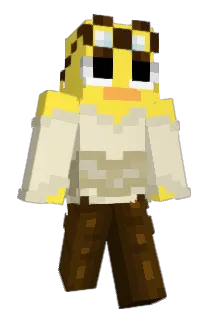 quackeez Minecraft avatar full body