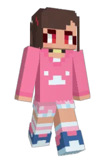 queeefchan Minecraft avatar full body
