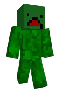 questionneck Minecraft avatar full body