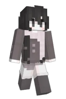 quiet Minecraft avatar full body