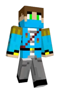 quintencrafter Minecraft avatar full body