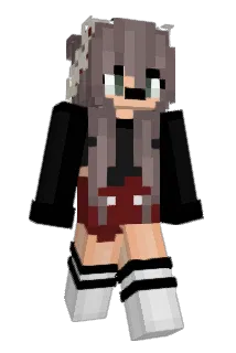 quteEmma Minecraft avatar full body