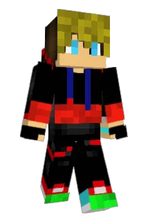 quteGundy Minecraft avatar full body