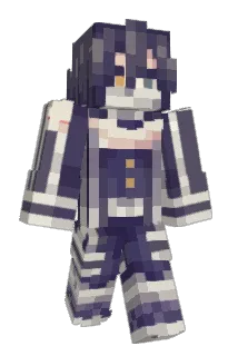 qwded Minecraft avatar full body