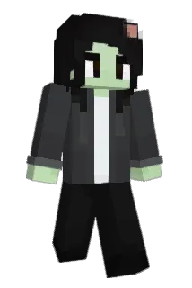 qwesome Minecraft avatar full body