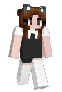 raccluvr Minecraft avatar full body