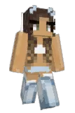 rachelcool Minecraft avatar full body