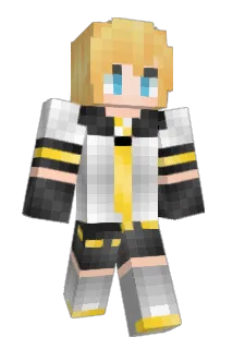 rachelns Minecraft avatar full body