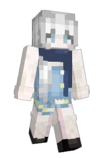 racisit Minecraft avatar full body